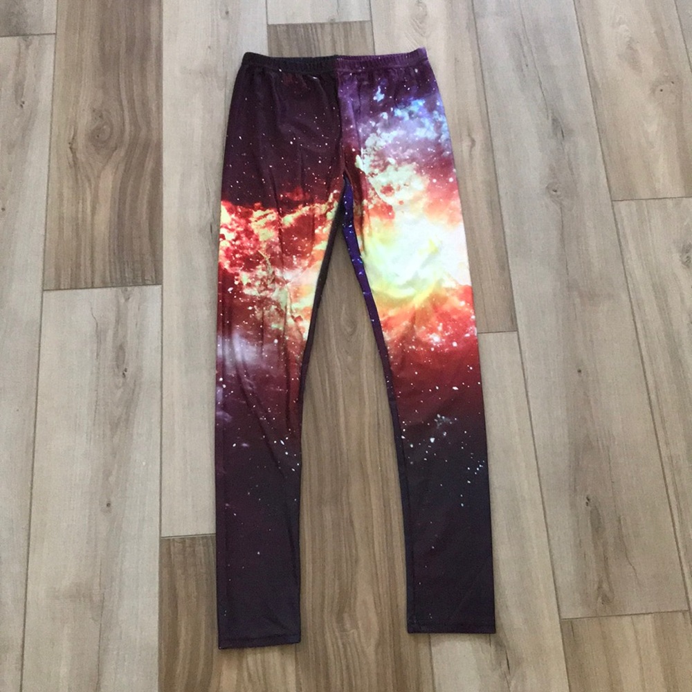 Romwe galaxy leggings